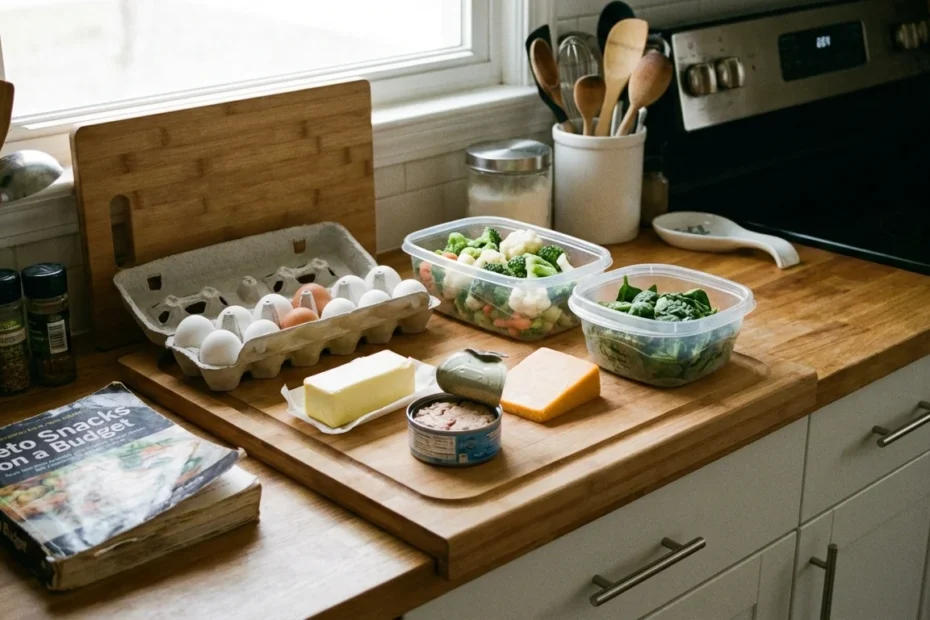 how to build cheap keto snacks at home