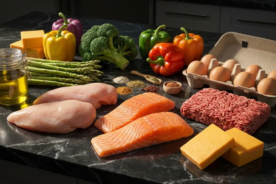 complete keto meal prep for one week under $200